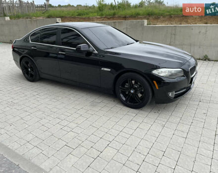 Чорний БМВ 5 Серія, об'ємом двигуна 2 л та пробігом 265 тис. км за 10000 $, фото 1 на Automoto.ua