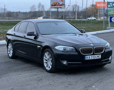 Черный БМВ 5 Серия, объемом двигателя 2 л и пробегом 165 тыс. км за 12000 $, фото 3 на Automoto.ua