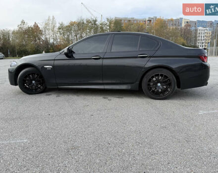 Черный БМВ 5 Серия, объемом двигателя 2 л и пробегом 243 тыс. км за 13350 $, фото 5 на Automoto.ua