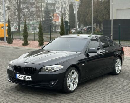 Черный БМВ 5 Серия, объемом двигателя 2 л и пробегом 293 тыс. км за 15999 $, фото 1 на Automoto.ua