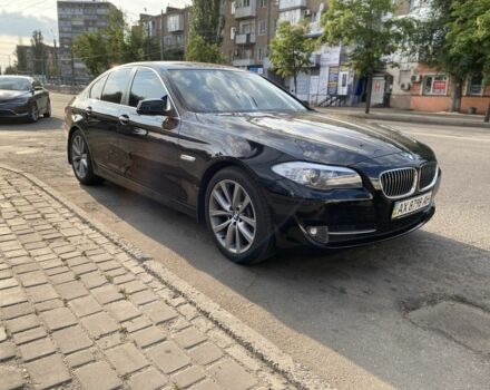 Чорний БМВ 5 Серія, об'ємом двигуна 3 л та пробігом 262 тис. км за 12700 $, фото 1 на Automoto.ua