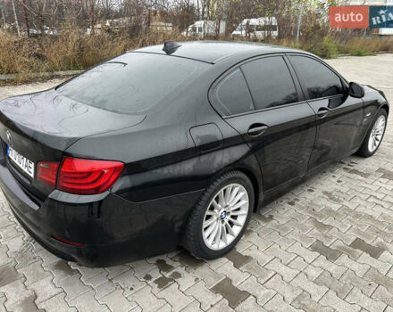 Черный БМВ 5 Серия, объемом двигателя 2 л и пробегом 192 тыс. км за 12700 $, фото 4 на Automoto.ua