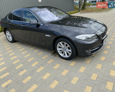 Черный БМВ 5 Серия, объемом двигателя 3 л и пробегом 178 тыс. км за 13800 $, фото 1 на Automoto.ua