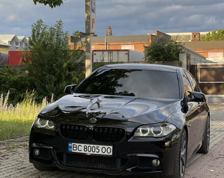 Чорний БМВ 5 Серія, об'ємом двигуна 2 л та пробігом 240 тис. км за 15350 $, фото 1 на Automoto.ua