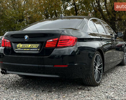 Черный БМВ 5 Серия, объемом двигателя 2 л и пробегом 217 тыс. км за 10700 $, фото 5 на Automoto.ua