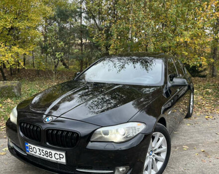 Черный БМВ 5 Серия, объемом двигателя 2 л и пробегом 370 тыс. км за 13300 $, фото 5 на Automoto.ua