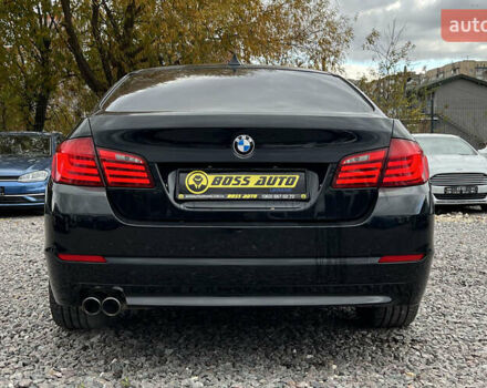 Черный БМВ 5 Серия, объемом двигателя 2 л и пробегом 217 тыс. км за 10700 $, фото 4 на Automoto.ua