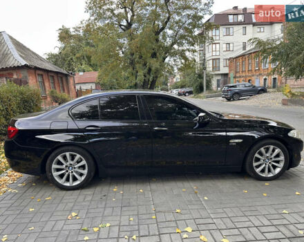 Черный БМВ 5 Серия, объемом двигателя 2 л и пробегом 160 тыс. км за 12100 $, фото 2 на Automoto.ua