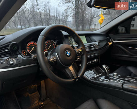 Черный БМВ 5 Серия, объемом двигателя 3 л и пробегом 215 тыс. км за 13400 $, фото 12 на Automoto.ua