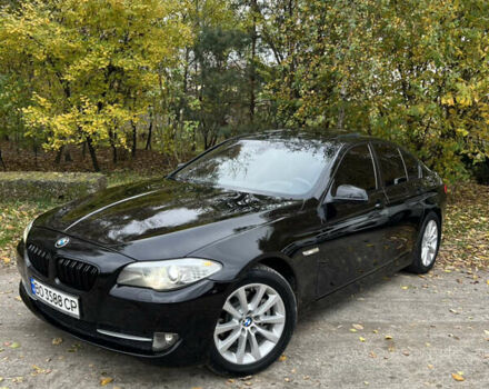 Черный БМВ 5 Серия, объемом двигателя 2 л и пробегом 370 тыс. км за 13300 $, фото 4 на Automoto.ua