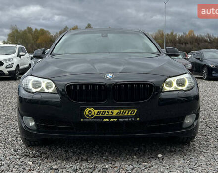 Черный БМВ 5 Серия, объемом двигателя 2 л и пробегом 217 тыс. км за 10700 $, фото 1 на Automoto.ua