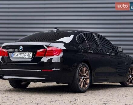 Черный БМВ 5 Серия, объемом двигателя 2 л и пробегом 137 тыс. км за 14600 $, фото 6 на Automoto.ua