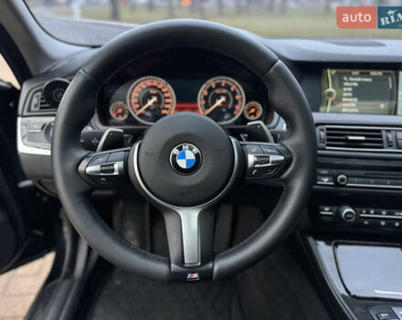 Черный БМВ 5 Серия, объемом двигателя 3 л и пробегом 215 тыс. км за 13400 $, фото 24 на Automoto.ua