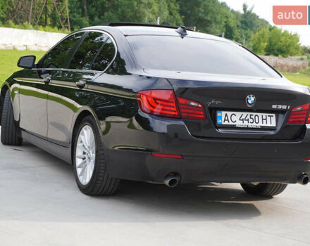 Черный БМВ 5 Серия, объемом двигателя 3 л и пробегом 215 тыс. км за 15850 $, фото 14 на Automoto.ua