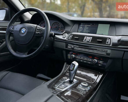 Черный БМВ 5 Серия, объемом двигателя 2 л и пробегом 217 тыс. км за 10700 $, фото 8 на Automoto.ua