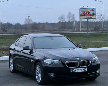 Черный БМВ 5 Серия, объемом двигателя 2 л и пробегом 165 тыс. км за 12000 $, фото 2 на Automoto.ua