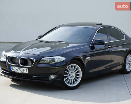Черный БМВ 5 Серия, объемом двигателя 3 л и пробегом 215 тыс. км за 15850 $, фото 60 на Automoto.ua