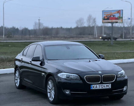 Черный БМВ 5 Серия, объемом двигателя 2 л и пробегом 165 тыс. км за 12000 $, фото 1 на Automoto.ua