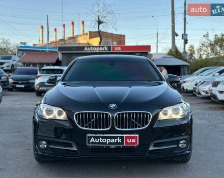 Черный БМВ 5 Серия, объемом двигателя 2 л и пробегом 269 тыс. км за 15690 $, фото 1 на Automoto.ua