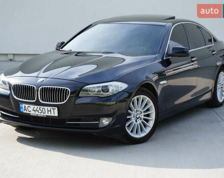 Черный БМВ 5 Серия, объемом двигателя 3 л и пробегом 215 тыс. км за 15850 $, фото 61 на Automoto.ua