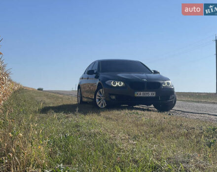 Черный БМВ 5 Серия, объемом двигателя 2 л и пробегом 383 тыс. км за 12700 $, фото 3 на Automoto.ua