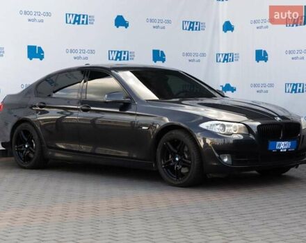 Черный БМВ 5 Серия, объемом двигателя 2 л и пробегом 274 тыс. км за 12300 $, фото 3 на Automoto.ua