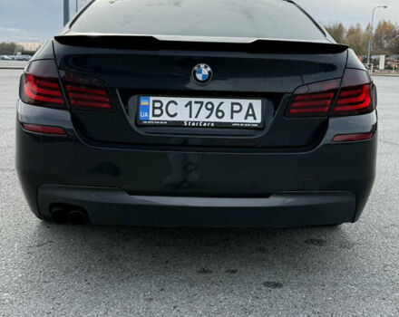 Черный БМВ 5 Серия, объемом двигателя 2 л и пробегом 243 тыс. км за 13350 $, фото 6 на Automoto.ua