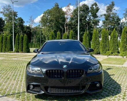 Чорний БМВ 5 Серія, об'ємом двигуна 3 л та пробігом 324 тис. км за 16700 $, фото 1 на Automoto.ua