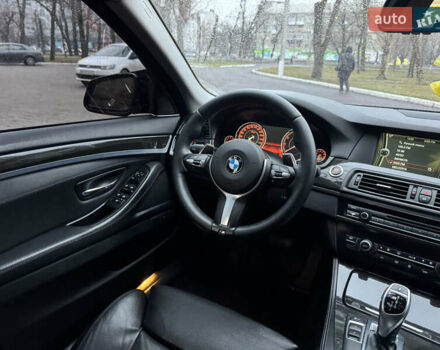 Черный БМВ 5 Серия, объемом двигателя 3 л и пробегом 215 тыс. км за 13400 $, фото 13 на Automoto.ua
