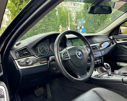 Черный БМВ 5 Серия, объемом двигателя 2 л и пробегом 263 тыс. км за 13300 $, фото 8 на Automoto.ua