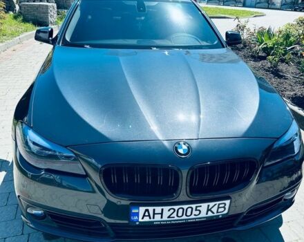 Черный БМВ 5 Серия, объемом двигателя 3 л и пробегом 171 тыс. км за 15699 $, фото 1 на Automoto.ua