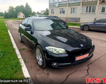 Черный БМВ 5 Серия, объемом двигателя 2 л и пробегом 263 тыс. км за 13300 $, фото 4 на Automoto.ua