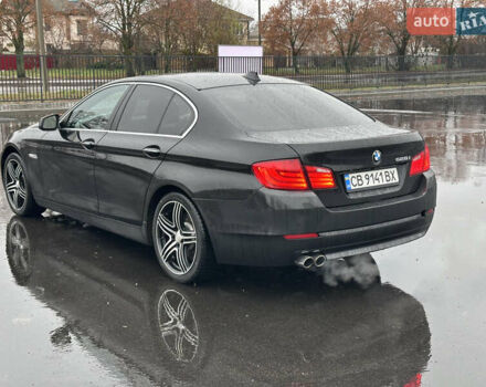 Черный БМВ 5 Серия, объемом двигателя 2 л и пробегом 279 тыс. км за 10500 $, фото 8 на Automoto.ua