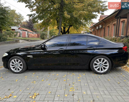 Черный БМВ 5 Серия, объемом двигателя 2 л и пробегом 160 тыс. км за 12100 $, фото 3 на Automoto.ua