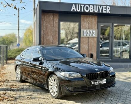 Черный БМВ 5 Серия, объемом двигателя 2 л и пробегом 248 тыс. км за 13500 $, фото 2 на Automoto.ua
