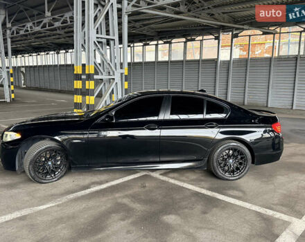 Черный БМВ 5 Серия, объемом двигателя 3 л и пробегом 230 тыс. км за 13700 $, фото 2 на Automoto.ua