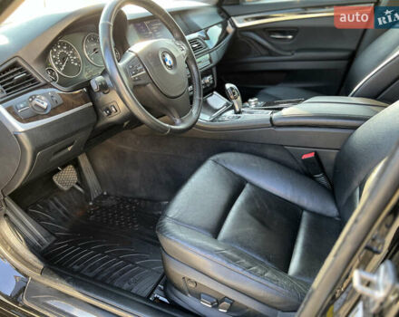 Черный БМВ 5 Серия, объемом двигателя 2 л и пробегом 230 тыс. км за 12400 $, фото 18 на Automoto.ua