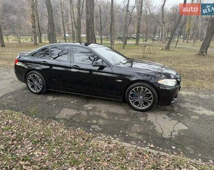 Черный БМВ 5 Серия, объемом двигателя 2 л и пробегом 265 тыс. км за 14500 $, фото 1 на Automoto.ua