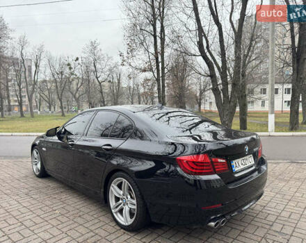 Черный БМВ 5 Серия, объемом двигателя 3 л и пробегом 215 тыс. км за 13400 $, фото 4 на Automoto.ua