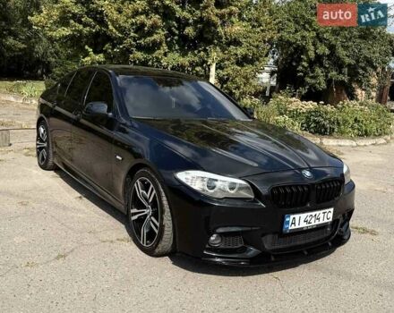 Чорний БМВ 5 Серія, об'ємом двигуна 3 л та пробігом 250 тис. км за 16850 $, фото 4 на Automoto.ua