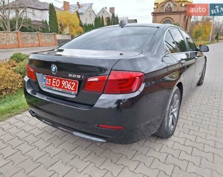 Черный БМВ 5 Серия, объемом двигателя 2 л и пробегом 222 тыс. км за 12500 $, фото 2 на Automoto.ua