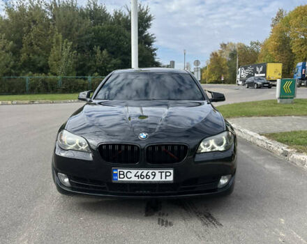 Черный БМВ 5 Серия, объемом двигателя 2 л и пробегом 300 тыс. км за 12200 $, фото 3 на Automoto.ua