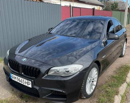 Черный БМВ 5 Серия, объемом двигателя 2.98 л и пробегом 216 тыс. км за 14100 $, фото 1 на Automoto.ua