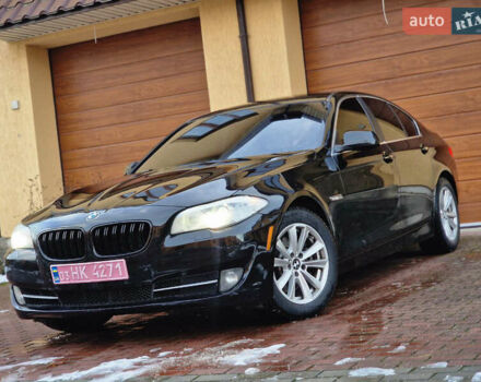 Чорний БМВ 5 Серія, об'ємом двигуна 2 л та пробігом 202 тис. км за 11999 $, фото 4 на Automoto.ua