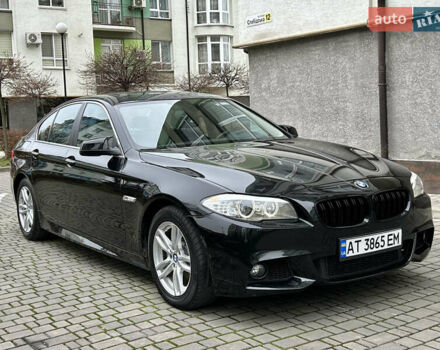 Чорний БМВ 5 Серія, об'ємом двигуна 2 л та пробігом 186 тис. км за 12999 $, фото 4 на Automoto.ua