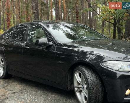 Черный БМВ 5 Серия, объемом двигателя 2 л и пробегом 210 тыс. км за 13200 $, фото 3 на Automoto.ua