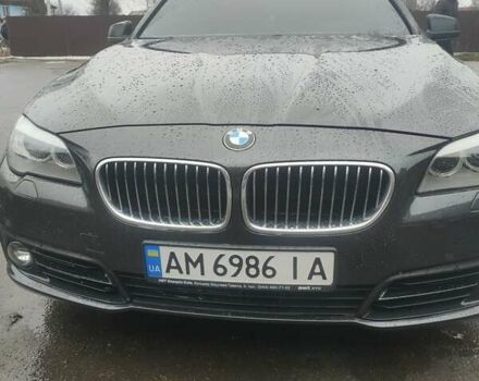 Черный БМВ 5 Серия, объемом двигателя 2 л и пробегом 347 тыс. км за 14999 $, фото 9 на Automoto.ua