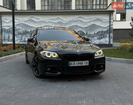 Чорний БМВ 5 Серія, об'ємом двигуна 2 л та пробігом 236 тис. км за 12500 $, фото 1 на Automoto.ua
