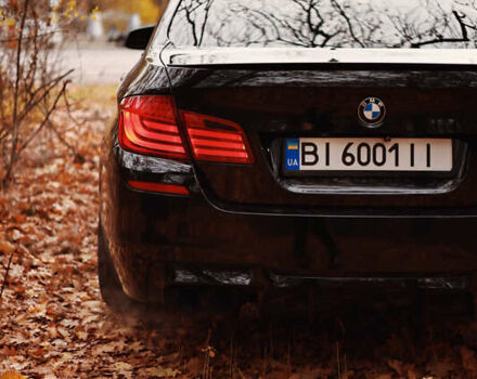 Черный БМВ 5 Серия, объемом двигателя 2 л и пробегом 207 тыс. км за 14200 $, фото 13 на Automoto.ua