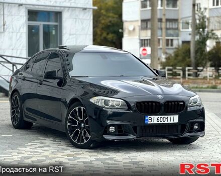 Чорний БМВ 5 Серія, об'ємом двигуна 2 л та пробігом 207 тис. км за 12400 $, фото 1 на Automoto.ua